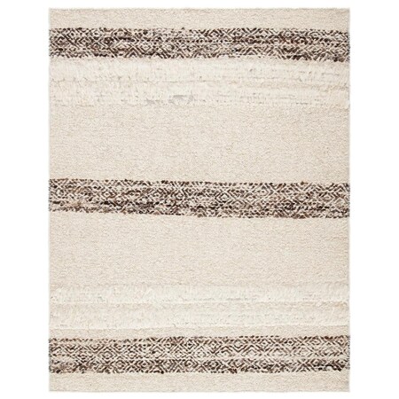 Safavieh 3 x 5 ft. Natura Rectangle Hand Woven Rug Ivory & Brown NAT321A-3